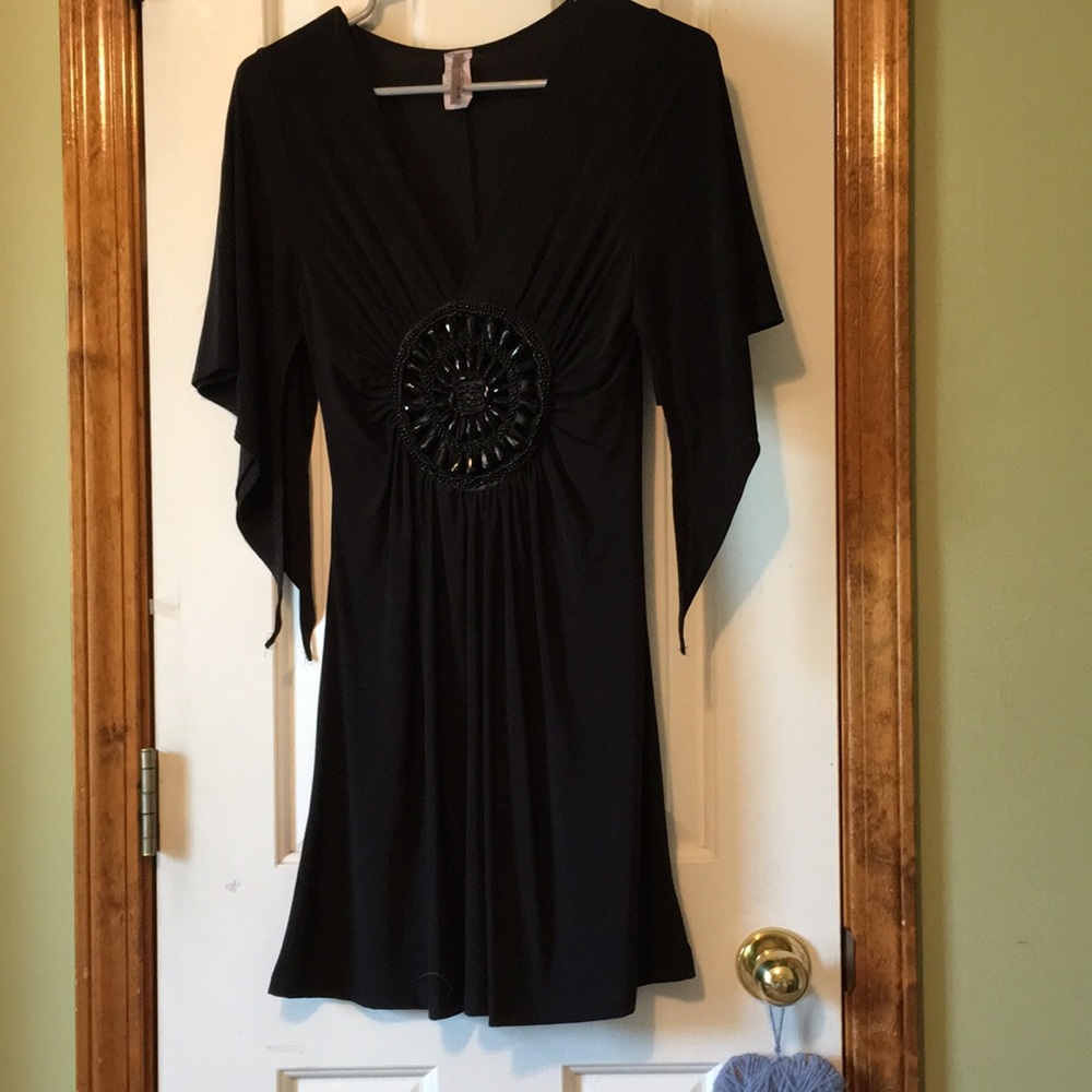 Beautiful Black silky dress